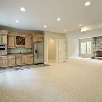 basement-finishing-in-lutherville-timonium-with-a-small-kitchen-carpet-and-nice-paint