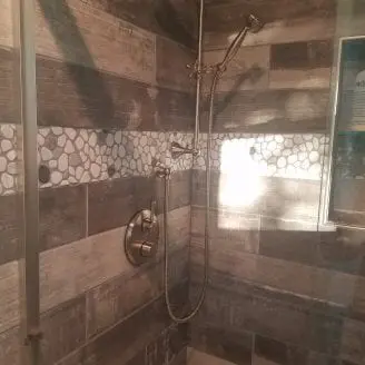 Rustic Look modern Shower Remodeling in Dundalk MD
