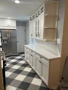 Baltimore row home kitchen renovation