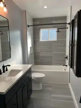 bathroom construction